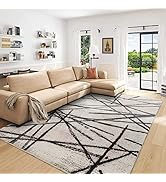 Calore Rugs Living Room Large Artistic Modern Carpet Bohemian Unique Area Rugs Chic Vintage Distr...