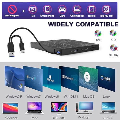 USB External CD DVD Player