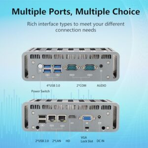 Intel 12th Gen J6412 Quad-Core NUC Desktop Computer Windows 11 Pro