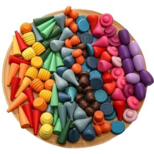 Preschool Learning Educational Shape Sorting Sensory Play Montessori Toys