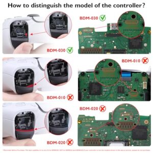 4 White Upgrade Back Button Attachment for PS5 Controlle