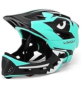 Lixada Kids Full Face Helmet Detachable Full Face Kids Bike Helmet Children Sports Safety Helmet ...