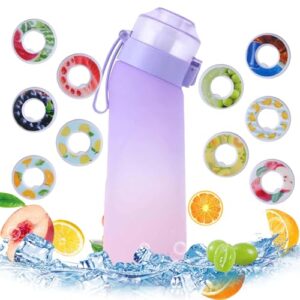 650ml Starter Up Set BPA Free Drinking Bottles with 10 Flavour Pods Scented 0 Sugar Calorie