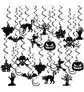 Happy Halloween Backdrop Horror Pumpkin Witch Ghost Photography Background for Kids Halloween Par...