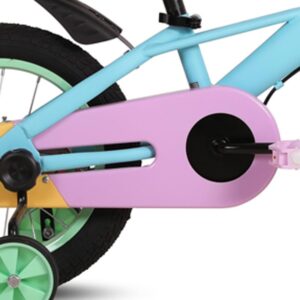 Rainbow Girls Bike with HandBrakes & Stabilisers