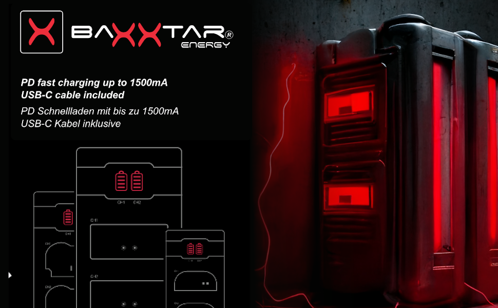Baxxtar PDMax Charger