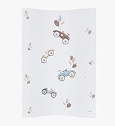 Soft Base Newborn Baby Changing Unit Mat with Raised Edges 48х70 cm (Caro White)