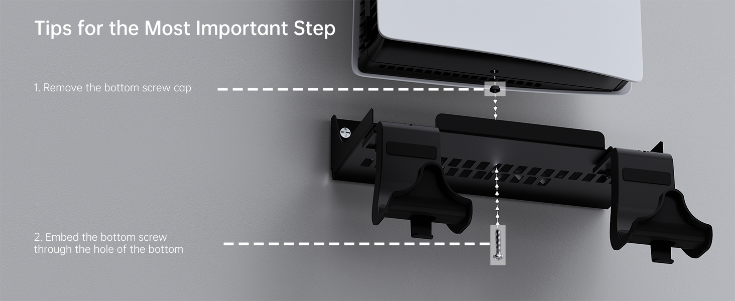 PS5 Slim wall mount