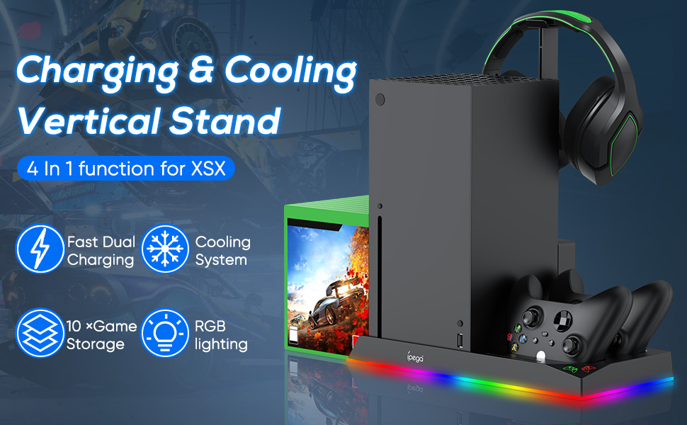 cooling stand for xbox series x