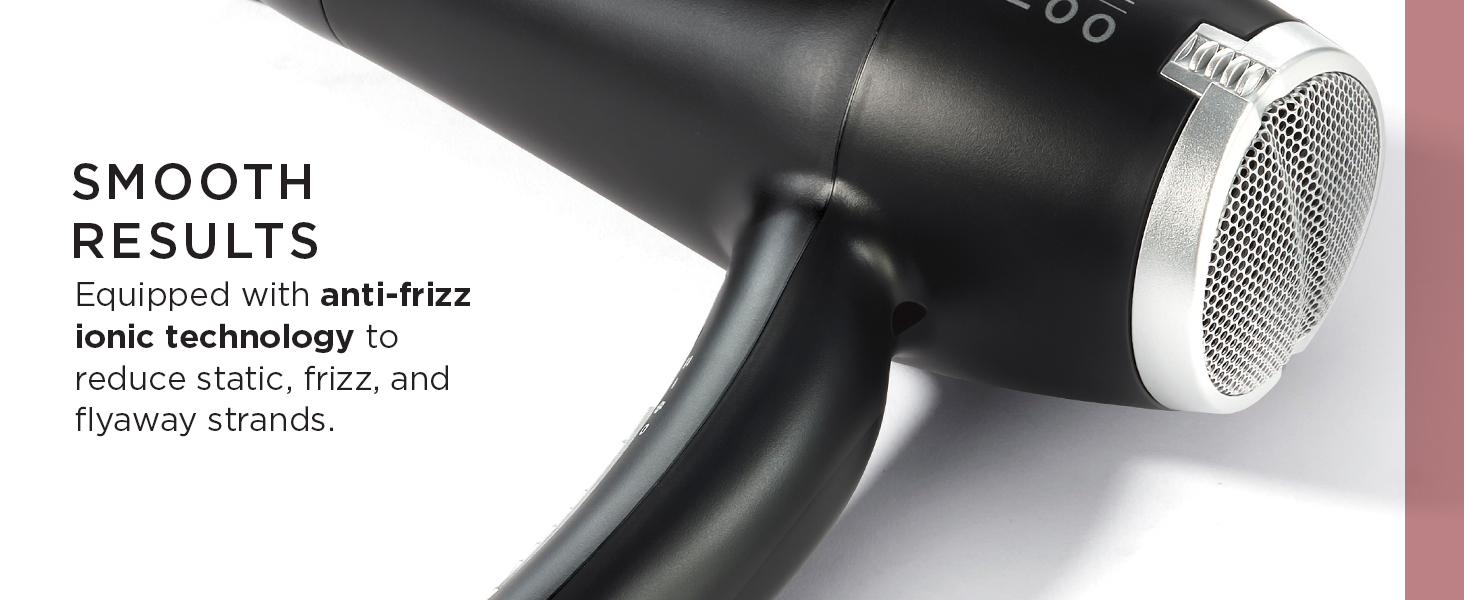 5542DU Tresemme Pro Pure Hair Dryer with powerful 2200 watts for fast drying