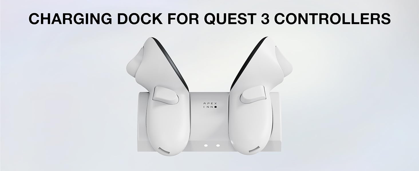 Controllers Charging Dock for Meta Quest 3