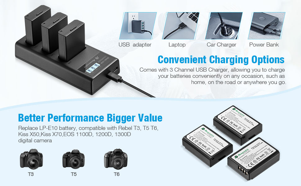 LP-E10 Battery