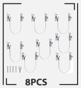 Window Restrictors for Upvc,eSynic 4Pcs Popular Window Restrictors Locks High Quality UPVC Window...