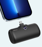 iWALK 3350mAh Portable Compact Built in Connector Docking External Battery Pack Power Bank Charge...