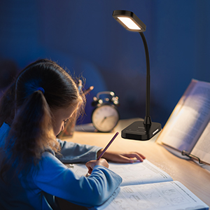 desk decor for women touch lamp with usb charging port lampara para mesa de manicura