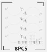 Window Restrictors,eSynic Popular 4Pcs Window Door Restrictor Child Baby Safety Window Restrictor...