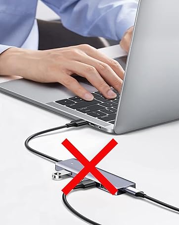 Charging with USB power cord