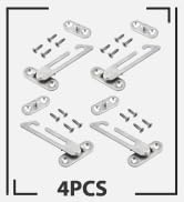 Window Open Restrictors Locks, eSynic Professional 4pcs Durable Window Restrictors for UPVC Windo...