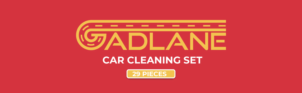 gadlane car cleaning set 29pcs car brush for washing the car car care cleaning kits car care kit