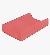 100% Cotton Jersey Changing Mat Cover for 80x50 cm Baby Nappy Changer with Raised Edges (Green)