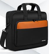 ENZOSUM Laptop Bag 15.6 Inch for Men Women, Water-Repellent Laptop Briefcase Bag Shoulder Messeng...