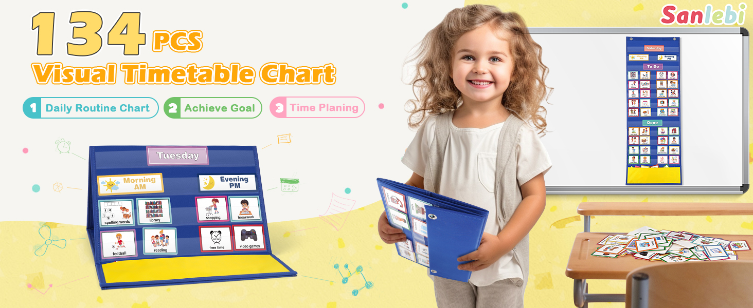 visual timetable for kids