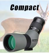 Svbony SV28PLUS Spotting Scope for Target Shooting, 25-75x70mm BAK4 A5 Wine Red FMC Coating Lens,...