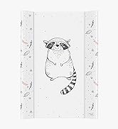 Baby Hard Base Changing Mat/Top Changer 70x50 cm fits 120x60 cm Cot Unisex Wedge Anti Roll Nappy ...
