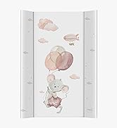 Soft Base Newborn Baby Changing Unit Mat with Raised Edges 50x70 cm (Friends)