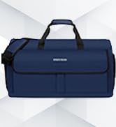 Travel Garment Bag Large Suit Bags for Men, Carry On Garment Duffle Bags for Travel with Shoes Co...