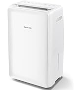 SHARP UA-KCP100U-W Air Purifier with Humidification, IoT functionality, Plasmacluster Ion Technol...