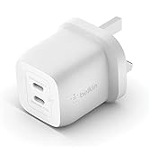 Belkin BoostCharge Wireless Charger, Magnetic Car Charger, Phone Mount Holder Compatible with Mag...