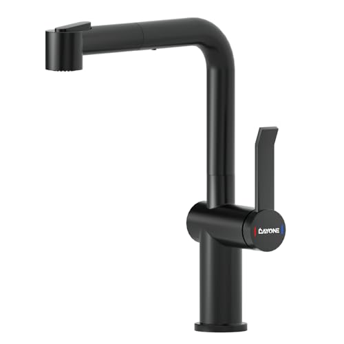 360° Swivel Zinc Alloy Kitchen Mixer Tap with 2 Modes Spray