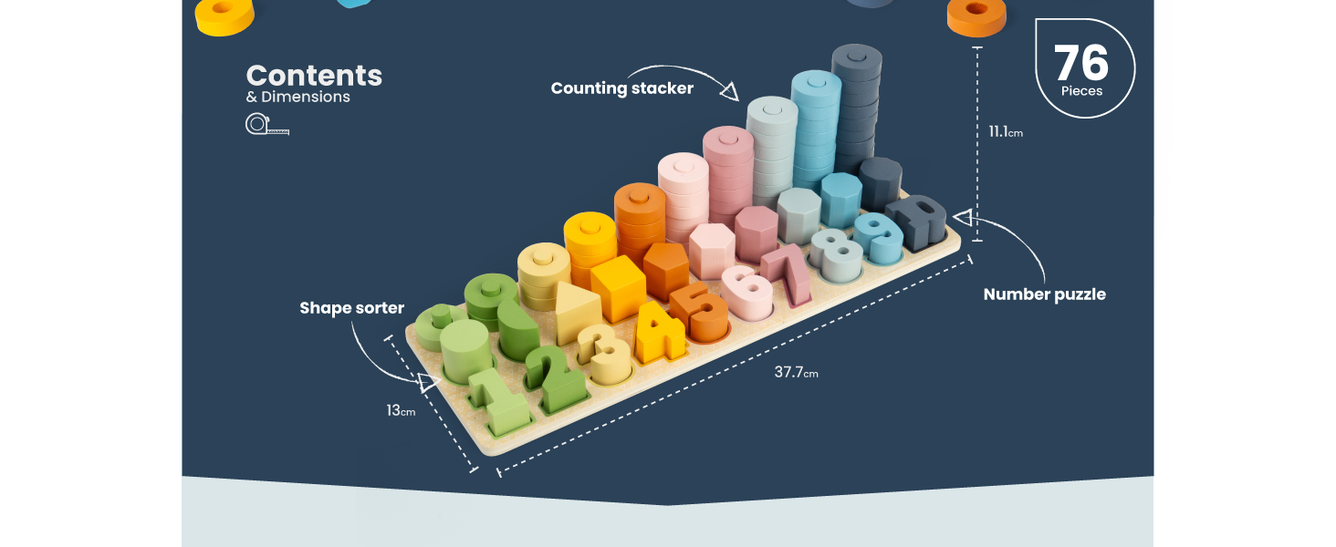 36011 - 1-10 Counting Board