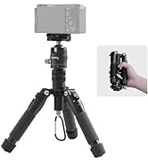 SMALLRIG Aluminum Mini Tripod 20 in/ 52 cm Desktop Tripod with 360° Ball Head, Compact Desktop Tr...
