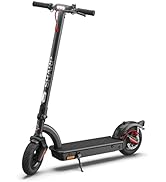 SHARP EM-KS1AEU-B E Scooter, Adult Electric Scooter, Foldable E-Scooter, Kick Scooter with LED Li...