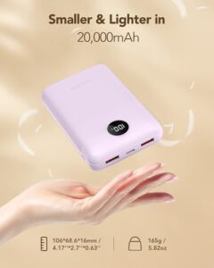 22.5W fast charging USB C Battery Pack with Type C Powerbank