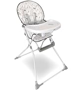 My Babiie MBHC8 Premium Highchair – Adjustable, 3 Recline Positions, 6 Height Settings, Removable...