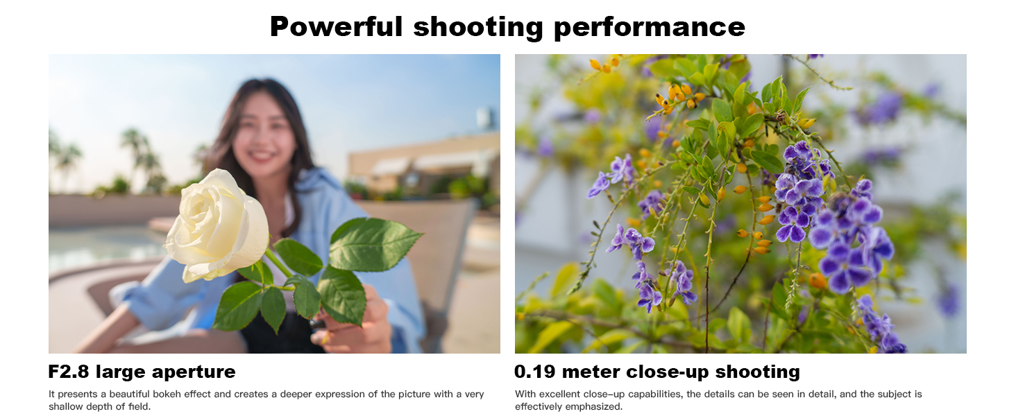 VILTROX 20mm F2.8 FE Full-Frame Wide Angle AutoFocus Lens Prime AF Compatible with Sony E-Mount