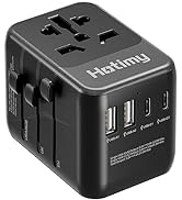 Tower Extension Lead 4M, Hotimy Plug Extension Tower 8 Outlets and 6 USB (2 Type C & 4 USB Ports)...