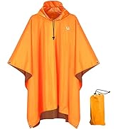 UNIQUEBELLA Raincoat Transparent EVA Reusable Lightweight Waterproof Rain Poncho Women Belt Desig...