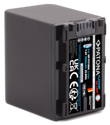 without Restriction of Use HDR CX625 CX730 CX250 PJ810 FDR AX53 AX33 AX100 etc.
