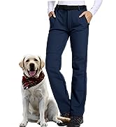 Jessie Kidden Ladies Women Waterproof Thermal Trousers Ski Snow Fleece Lined Outdoor Windproof Wi...