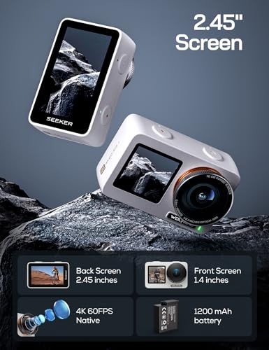 4K 60FPS Dual Screen Colour Display