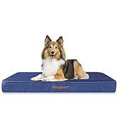 Geegoos Large Dog Bed, Memory Foam Dog Bed with Washable Removable Cover,Orthopedic Dog Bed for L...