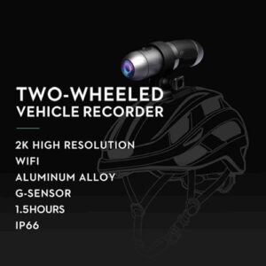 Dual 2K Bike Motorcycle Helmet Camera