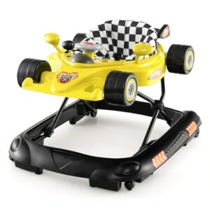 Foldable Activity Push Walkers with Adjustable Height