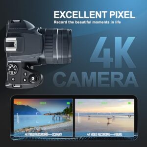 64MP&4K Cameras for Photography & Video
