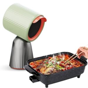 Portable Extractor Hood Indoor Kitchen Mini Fan Range Hood with One-Button Start and Multi Filtration