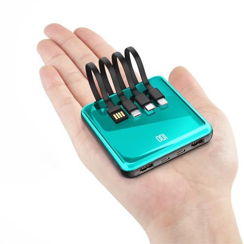 10000mAh Slim Portable Charger LED Display